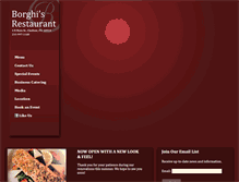 Tablet Screenshot of borghis.com